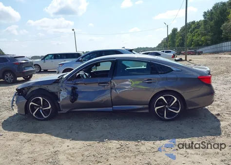 2019 Honda Accord Sport из США, поврежденный, VIN 1HGCV1F37KA024610
